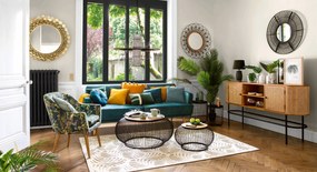 Poduszka dekoracyjna POMPONS, 40 x 40 cm