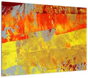 Obraz abstrakcji - malarstwo (70x50 cm)