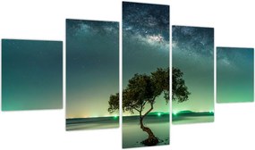 Obraz nocnego nieba (125x70 cm)