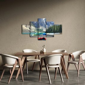 Obraz - Moraine Lake (125x70 cm)
