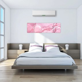 Obraz - Różowy marmur (170x50 cm)