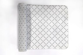 Dywanik łazienkowy antypoślizgowy Dywanik łazienkowy antypoślizgowy Wzór geometryczny