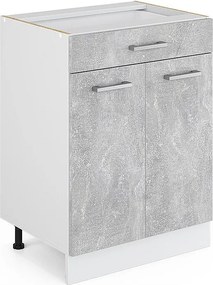 Szafka dolna do kuchni beton 60x46x81.6 r-line