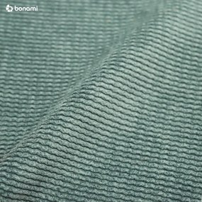 Jasnoniebieskie tapicerowane łóżko dwuosobowe ze stelażem 180x200 cm Barker – Ropez