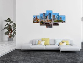 Obraz miasta Melbourne (125x70 cm)