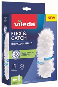 Zestaw zapasowych końcówek do miotełki do kurzu 10 szt. Flex&amp;Catch – Vileda
