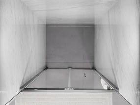 Mexen Exo drzwi prysznicowe składane 60 cm, transparent, chrom - 816-060-000-01-00