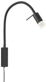 Czarny kinkiet LED Seng – Fischer &amp; Honsel