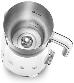 Biały spieniacz do mleka Retro Style – SMEG