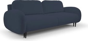 Sofa SOFT z funkcja spania i pojemnikiem CIEMNY NIEBIESKI RUN AGAIN 77