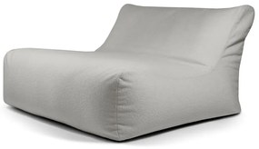 Jasnoszary worek do siedzenia z materiału bouclé Sofa Lounge – SLOWDOWN