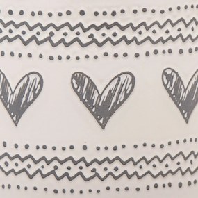 Ceramiczny kubek Serca III, 450 ml