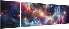 Obraz - Ciemny kosmos (170x50 cm)