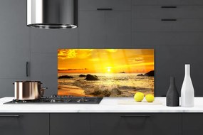 Panel Kuchenny Lazurowy Ocean I Piasek