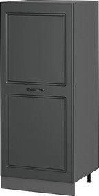 Wysoka szafa antracytowy domek wiejski 60x57x143 r-line