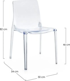 Plastikowe krzesło ogrodowe Adele – Bizzotto