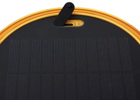 Zewnetrzna Lampa stołowa pomarańczowa z tworzywa sztucznego z LED, ładowana solarnie IP44 - Ambar Nowoczesny Oswietlenie zewnetrzne