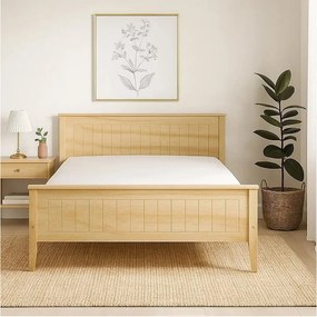 Łóżko 120x200 drewniane Siena, sosnowe