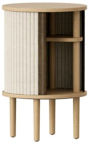 Okrągły stolik z litego drewna dębowego ø 38 cm Audacious – UMAGE