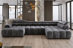 Narożnik BULL XL Prawostronny z elektryczną funkcją regulacji tkanina Eden 20 WERSAL