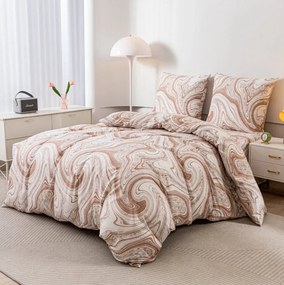 PrzytulneMieszkanie.pl PrzytulneMieszkanie.pl Pościel z mikrofibry NUDESTONE beżowe Rozmiar pościeli: 2 szt 70 x 80 cm | 160 x 200 cm