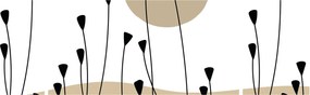Obraz - Łąka graficzna N⁰2 (170x50 cm)