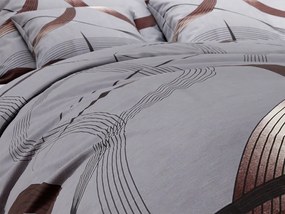 PrzytulneMieszkanie.pl PrzytulneMieszkanie.pl Bawełniana pościel PLAVA szara Rozmiar pościeli: 70 x 90 cm | 140 x 200 cm