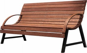 Drewniana Ławka Parkowa 160 Cm C9-C51