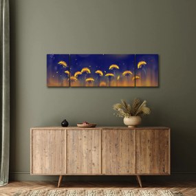 Obraz - Dmuchawce (170x50 cm)