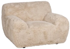 Beżowy fotel Teddy – Ixia
