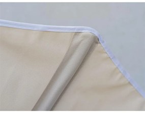 Happy Green Parawan składany na balkon 1,4 m, beżowy