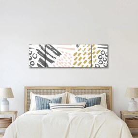 Obraz - Uderzenia abstrakcyjne (170x50 cm)