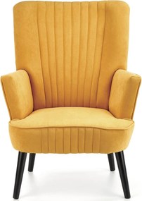 Wygodny fotel wypoczynkowy z podłokietnikami Delgado