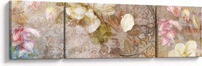 Obraz - Ozdoba kwiatowa (170x50 cm)