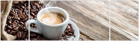 Obraz - Espresso (170x50 cm)