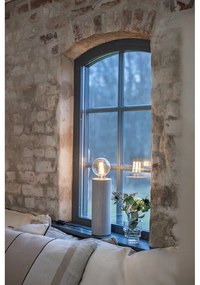 Szara lampa stołowa (wysokość 28 cm) Legna – Markslöjd