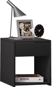 Drewniany stolik nocny szuflada Sledo Mini