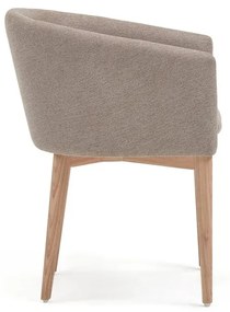 Beżowe krzesło Harlan – Kave Home
