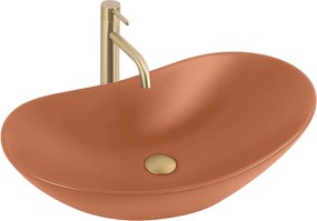Umywalka nablatowa Rea Royal Cinnamon Matt