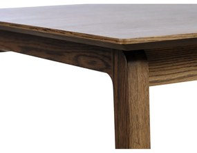 Rozkładany stół z blatem w dekorze dębu 95x190 cm Baro – Unique Furniture