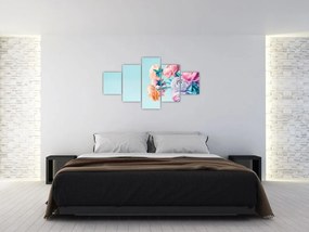 Obraz - Kwiaty w wazonie (125x70 cm)