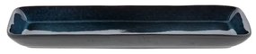 Taca do serwowania ceramiczna 14x38 cm Gastro Dark Blue/Black – Bitz