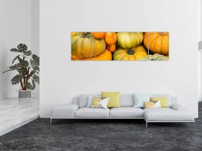 Obraz - Jesienna dynia (170x50 cm)