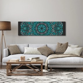 Obraz abstrakcji ozdobnej (170x50 cm)