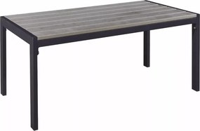 Stolik kawowy Alumo – nowoczesny niski stół balkonowy z aluminium, minimalistyczny design do wnętrz i na taras