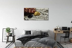 Obraz na płótnie Złota Mapa