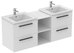 Niska wisząca szafka łazienkowa w dekorze dębu 40x63 cm i.Life B – Ideal Standard