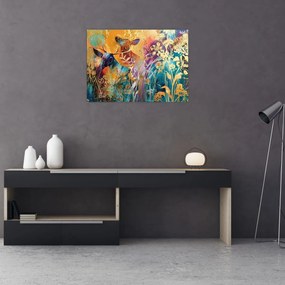 Obraz - Abstrakcyjny obraz natury (70x50 cm)