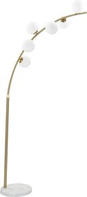 Glamy Arc Lampa Podłogowa 6 Świateł Cm 130X45X220-246