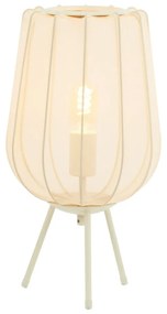 Kremowa lampa stołowa (wysokość 45 cm) Plumeria – Light & Living